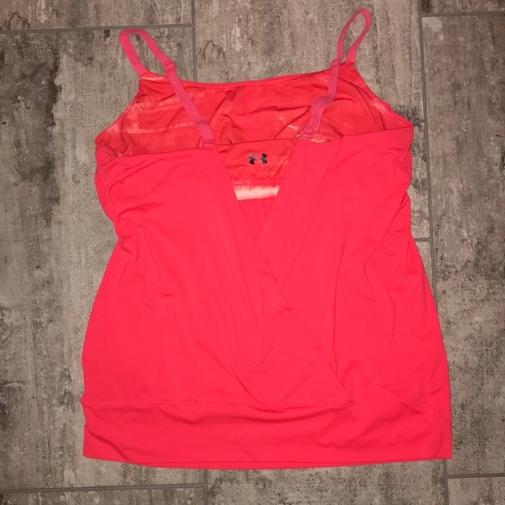 Under Armour built in bra tank size M
